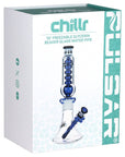 Pulsar Chillr Glycerin Beaker Glass Water Pipe - 13" / 14mm F / Blue
