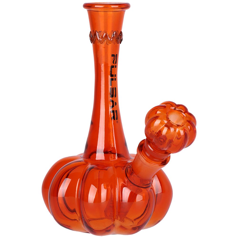 Pulsar Pumpkin Glass Water Pipe - 7.25" / 14mm F