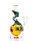 Empire Glassworks “Dragon Sphere” Glass Mini Rig – 6½″ – US-Made