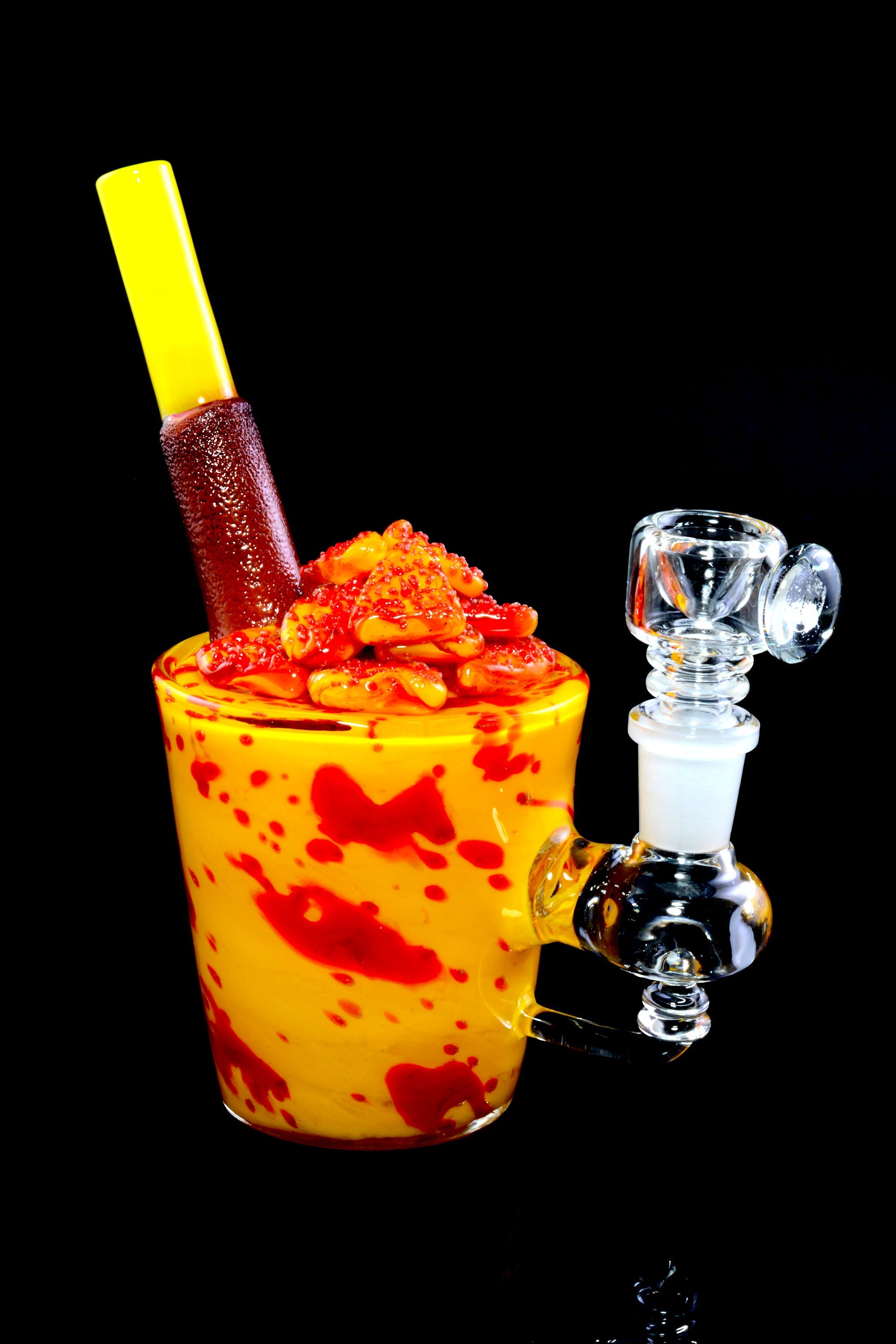 Empire Glassworks “Mangonada” Mini Rig – 14.5 mm Female – 6½″ – US-Made