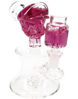 Fluid-Filled Plumber Glass Bong “Pipe Dream” – Showerhead Perc – 5.5″