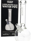 GRAV Clear Round Base Bong – 12″