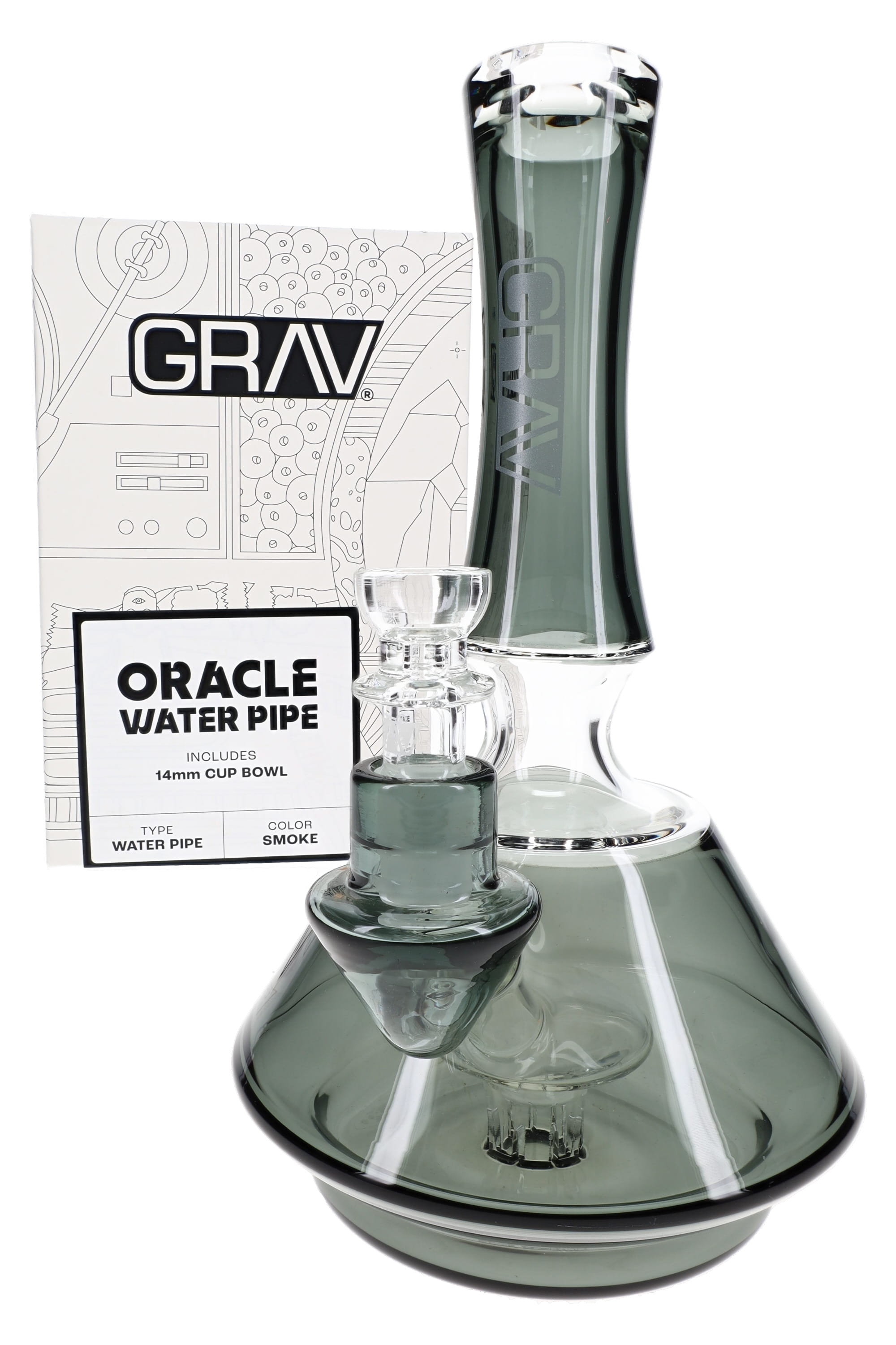 GRAV Smoke Oracle Bong – 9″