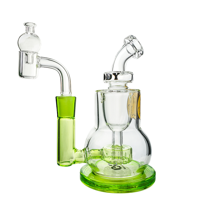 Goody Glass The Chief Mini Dab Rig Kit – 4-Piece – 10 mm – 5½″