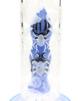6B Glass Halloween Ghost Perc Bong – 14.5 mm Female – 9.5″ – Assorted Colors