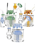 Pulsar Day Drippin' Glass Dab Rig Set | 6" | 14mm F