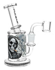 Pulsar Smoking With Intent to Reap Glass Dab Rig - 6.25" / 14mm F
