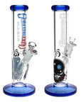 Grateful Dead x Pulsar Space Your Face Straight Tube Glass Water Pipe - 11.75" / 14mm F