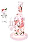 Pulsar Fruit Series Peaches & Cream Glow in The Dark Dab Rig Kit - 8" / 14mm F