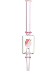 Pulsar Fruit Series Peaches & Cream Glow in The Dark Dab Rig Kit - 8" / 14mm F
