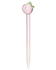 Pulsar Fruit Series Peaches & Cream Glow in The Dark Dab Rig Kit - 8" / 14mm F