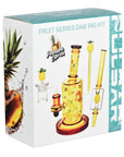 Pulsar Fruit Series Pineapple Express Glow In The Dark Dab Rig Kit - 8" / 14mm F