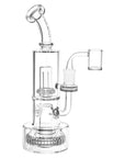 Pulsar Double Tier Glass Dab Rig - 10" / 14mm F
