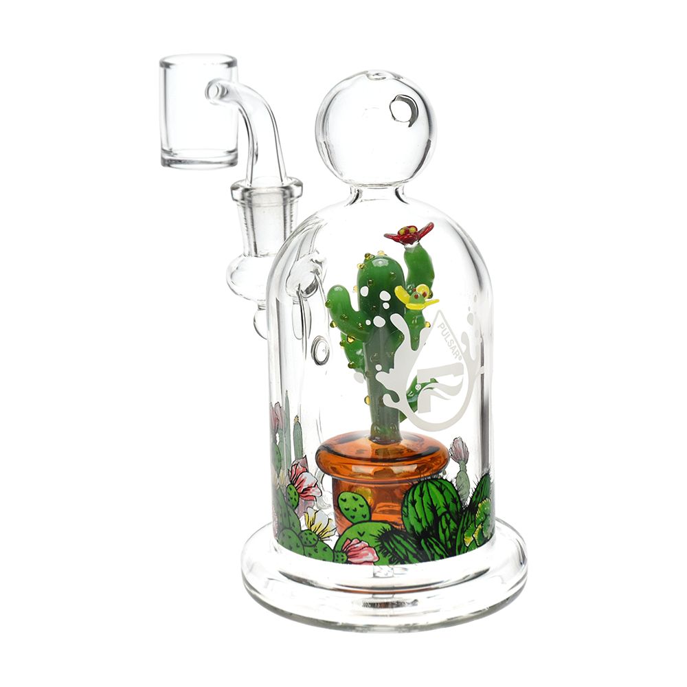 Cactus 146 Rig Pulsar Cactus Terrarium Glass Dab Rig - 6