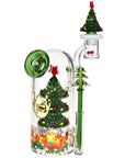 Pulsar Christmas Tree Glass Dab Rig Set - 5.75" / 14mm F