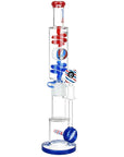 Grateful Dead x Pulsar 10 Year Flood Glycerin Water Pipe Kit - 16" / 14mm F