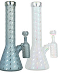 Grateful Dead x Pulsar Bolts And Skellies Glass Beaker Water Pipe Set | 13.75" | 14mm F