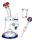 Grateful Dead x Pulsar Lightning Bell Dab Rig Set - 7.5" / 14mm F