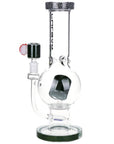 Pulsar Sushi Time Bubble Base Glass Water Pipe - 12.5" / 14mm F
