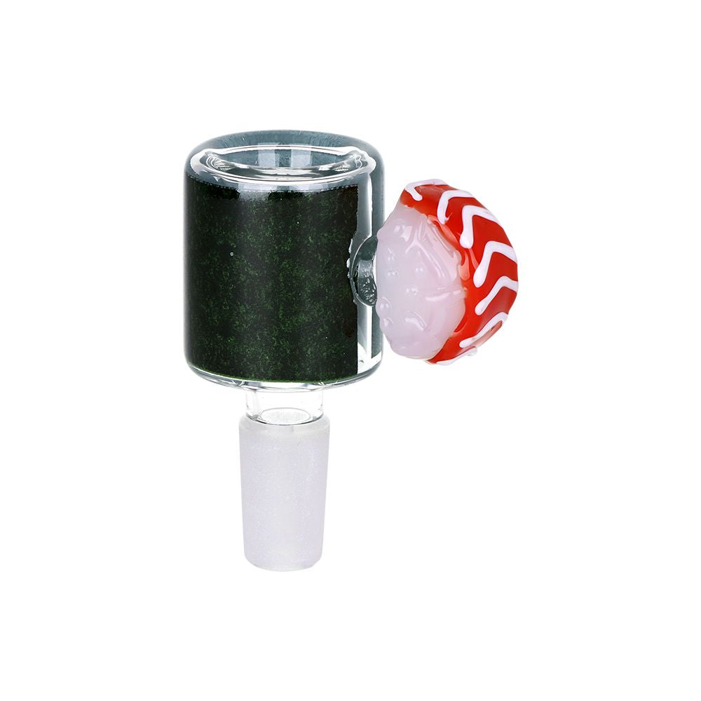 Pulsar Sushi Time Bubble Base Glass Water Pipe - 12.5" / 14mm F