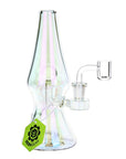 SeshGear Lava Lamp Electroplated Ombre Glass Dab Rig - 8" / 14mm F