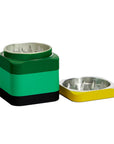 Edie Parker Colorblock Grinders