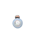 Calibear Premium Glass Chillum Pipe W/ Wigwag Swirls & Dichro Marble
