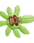 BEST BUDS SQUEAKY DOG TOY WITH PAW DESIGN