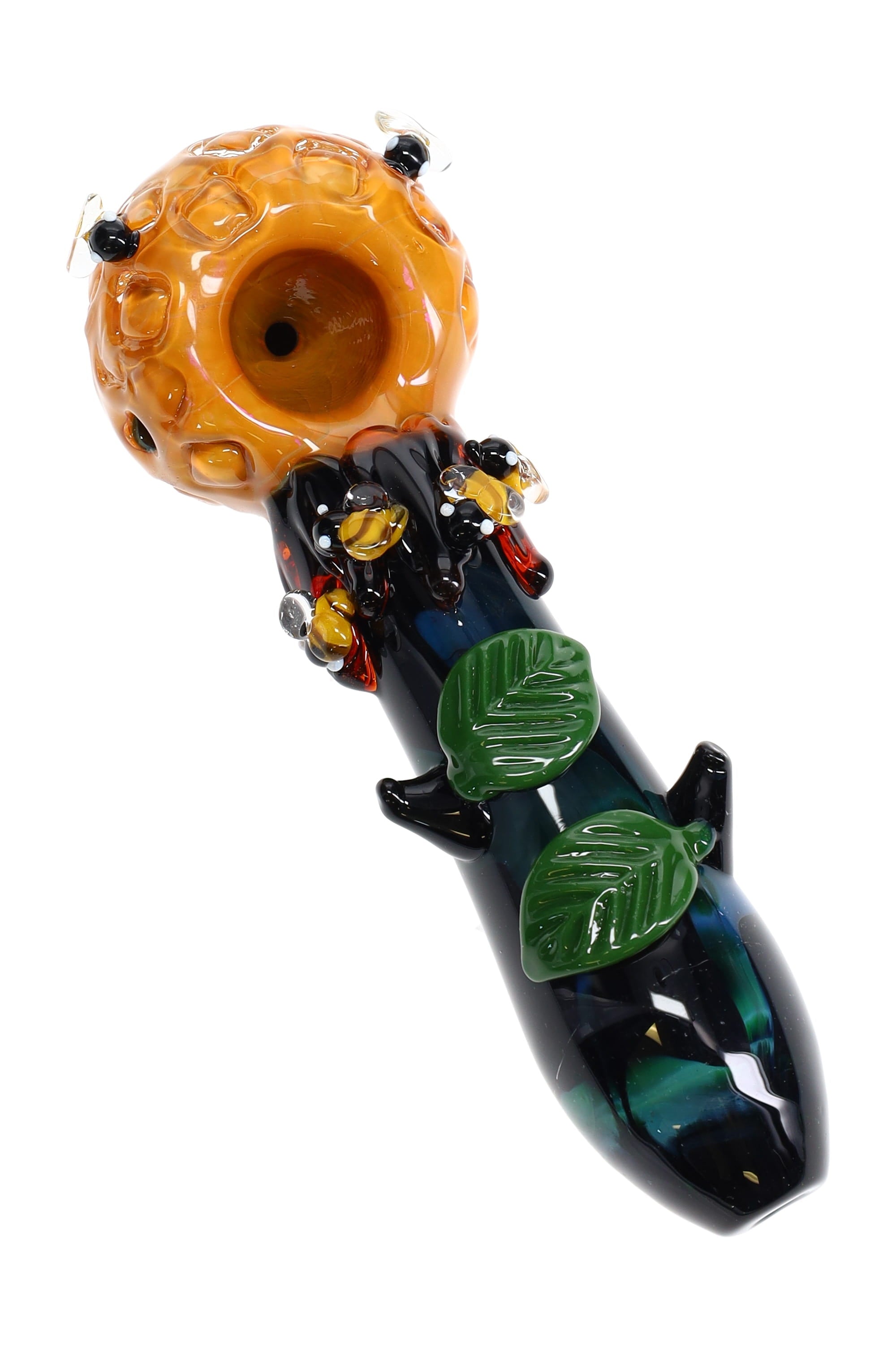 Empire Glassworks “Beehive” Glass Hand Pipe – 4″ – US-Made