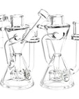 Pulsar Hourglass Recycler Ash Catcher | 5.25" | 14mm