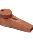 Bearded Circle Wood Pipe with Lid