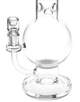 Pulsar Round Ball Glass Water Pipe - 12" / 14mm F / Clear