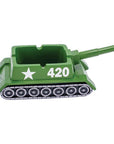 GREEN 420 TANK ASHTRAY