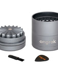 ONGROK Flower Petal Toothless Aluminum Storage Grinder | 5pc