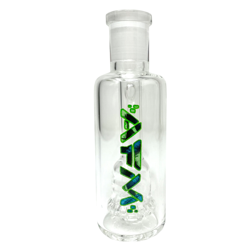 4" AFM Leaf UFO Perc Glass Ash Catcher