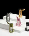 ONGROK Portable Glass Aluminum Bubbler Pipe