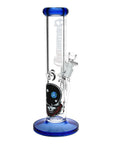 Grateful Dead x Pulsar Straight Tube Glass Bong - 11.75" / 14mm F