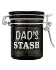 AIRTIGHT GLASS DAD'S STASH STORAGE JAR
