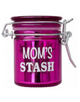 AIRTIGHT GLASS MOM'S STASH STORAGE JAR