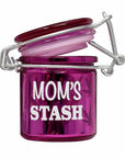 AIRTIGHT GLASS MOM'S STASH STORAGE JAR