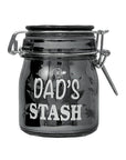 AIRTIGHT GLASS DAD'S STASH STORAGE JAR