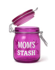 AIRTIGHT GLASS MOM'S STASH STORAGE JAR
