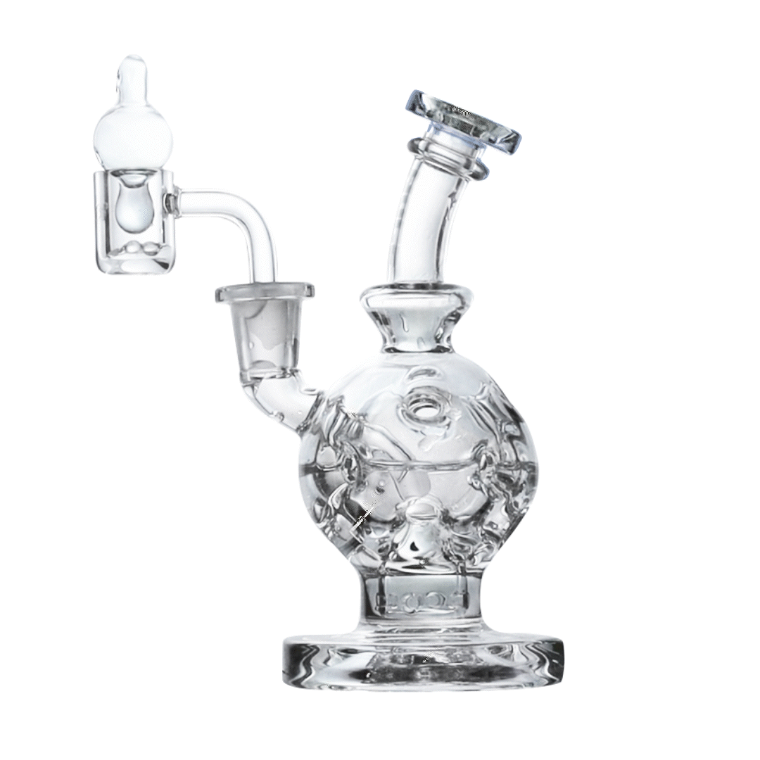 Wulf Mods Atom 14mm Dab Rig with Quartz Banger