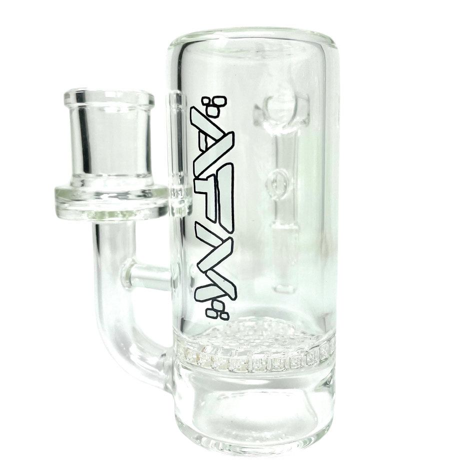 AFM Honeycomb Perc 4″ Glass Ash Catcher
