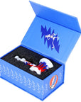 Grateful Dead x Pulsar Bolt Wig Wag Glass Hammer Hand Pipe - 4"
