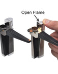 Engravable Pipe With Built In Lighter