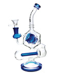Pulsar Inception Cube Water Pipe- 10.5"/14mm F/Colors Vary