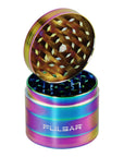 Pulsar Anodized Zinc Grinder - 4pc / 2.2" / Chameleon