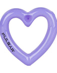 2PC SET - Pulsar Balloon Heart Glass Hand Pipe - 4.5" / Assorted Colors