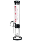 High Times x Pulsar Logo Straight Tube Recycler Water Pipe - 14.75" / 14mm F